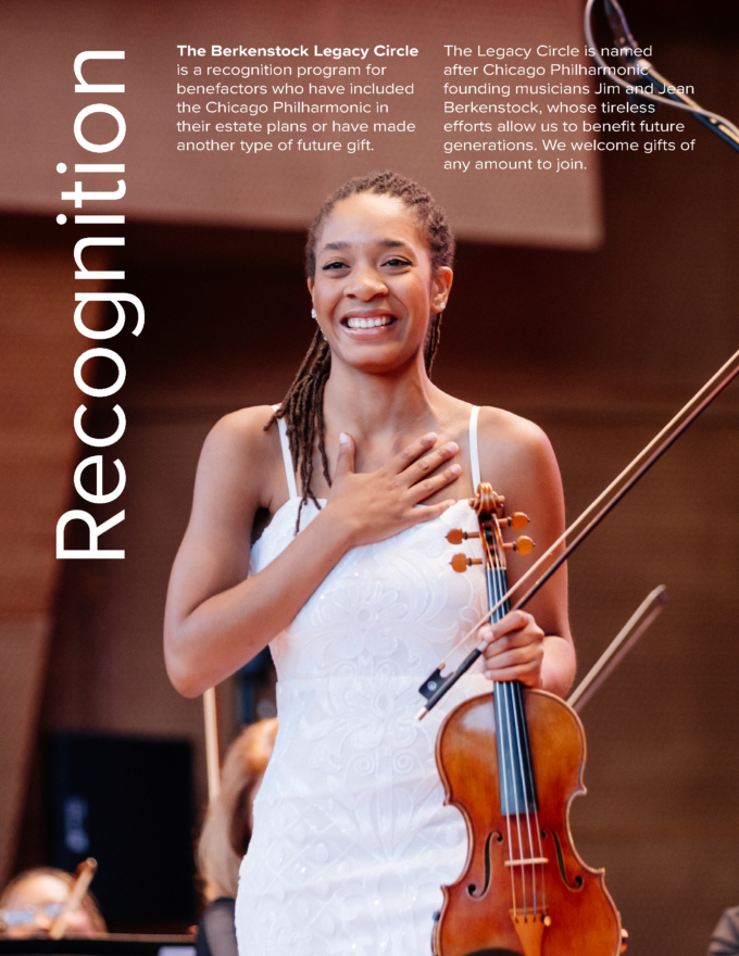 Philanthropic Legacy at Chicago Philharmonic4 Philanthropic Legacy at Chicago Philharmonic4